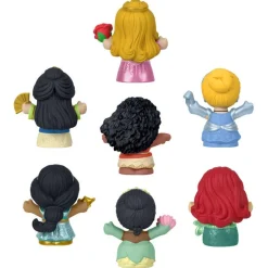 Disney Princesas Little People Set de 7 Princesas<Mattel Discount