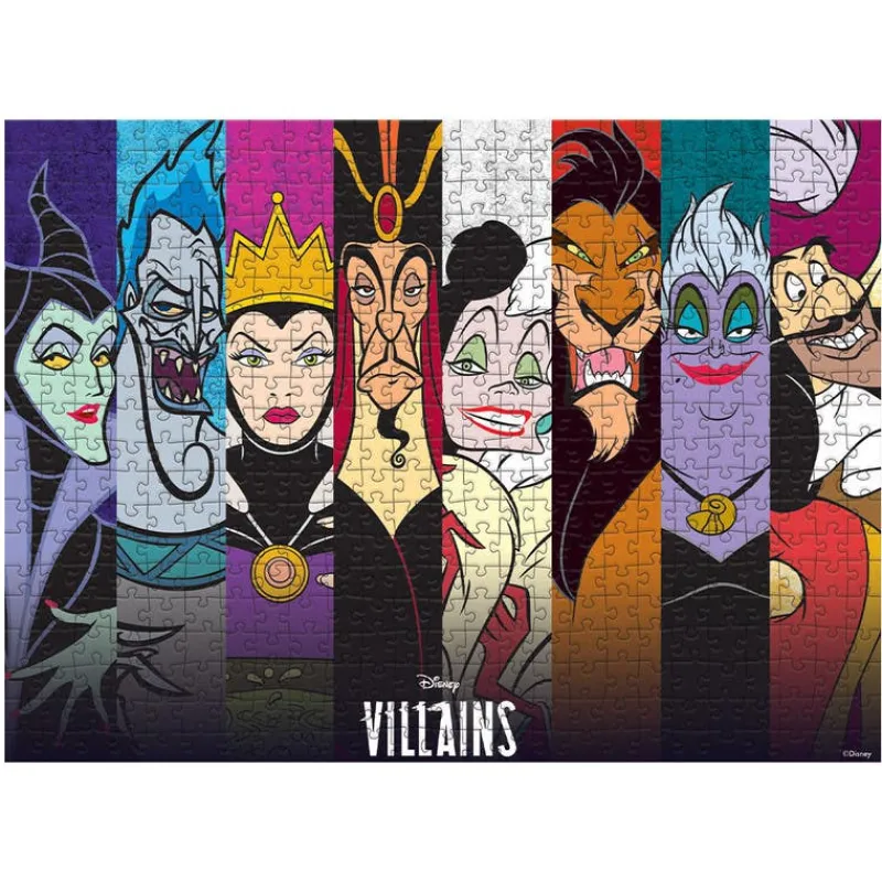 Disney Rompecabezas de Villanos de 500 Piezas<Novelty Clearance