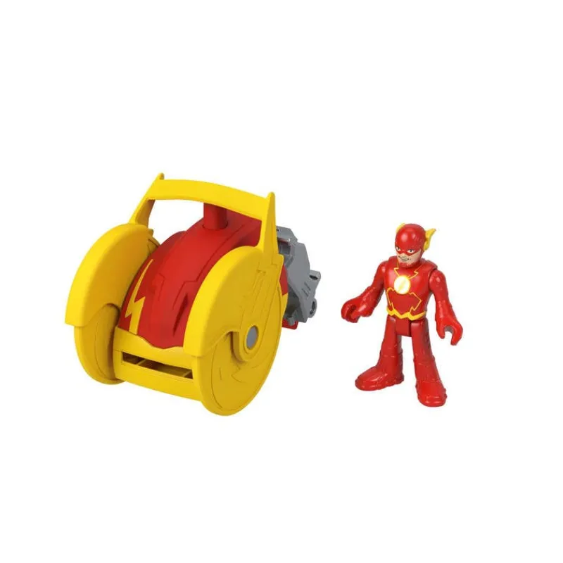 Flash Imanginext Transformer Motocicleta con Figura de Acción<Mattel Clearance