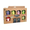 Fuggler collectible figures 8 pack Squidge Purple,Munch Green,Rabbit Lilac,Monster Green,Squirrel Red,McGoo Green & 2 Surprise Fuggler FUG06000< Best