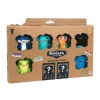collectible figures 8 pack Fox Blue,Mcgoo Blue,Grin Multi,Weirdo Black,Munch Green,McGoo Blue, & 2 Surprise FUG06000<Fuggler Fashion
