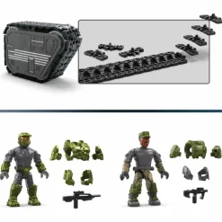 Halo Elephant Sandnest Mega Construx incluye 4 Figuras con Armadura de Master Chief<Mattel Clearance