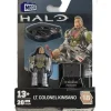 Halo Héroes Colonel Kinsano Construx<Mattel Hot