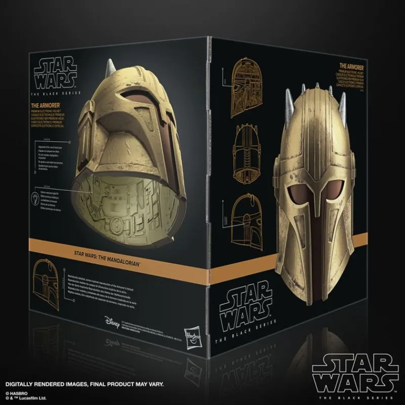 Star Wars The Armorer Helmet G0704<Hasbro Best