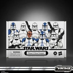 Star Wars Vintage Collection Phase Ii Clone Trooper 4-Pack F9396<Hasbro Hot