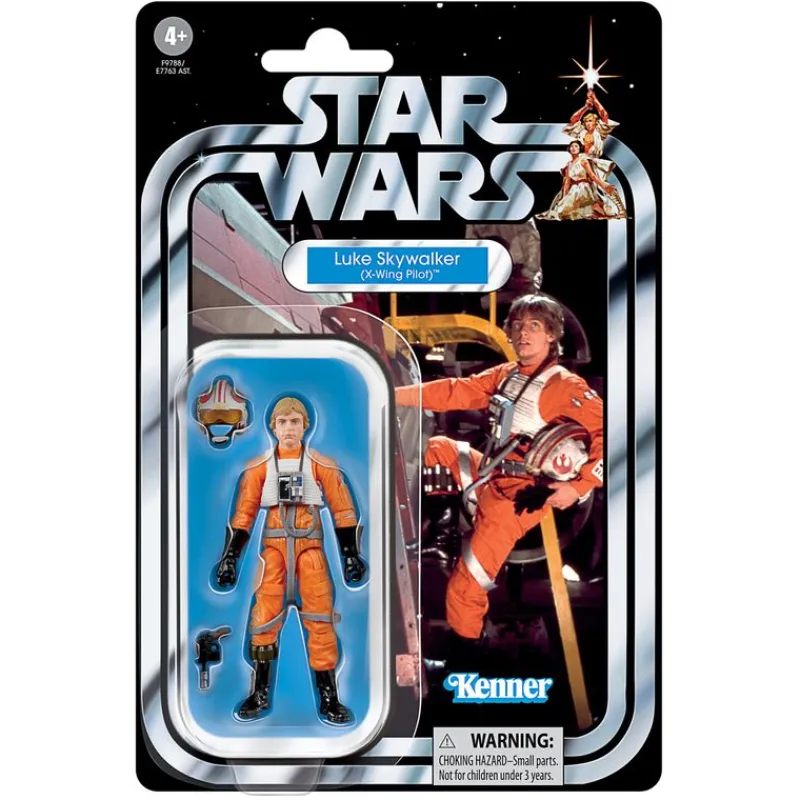 Star Wars Vintage X-Wing Pilot Luke Skywalker F9788<Hasbro Outlet