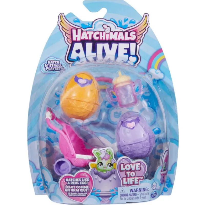 Hatchimals Alive Carriola con 2 Huuevos Sorpresa<Spin Master Outlet