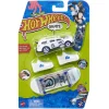 Hot Wheels 2 Pack Skate Patineta y Carro Blanco<Mattel Best