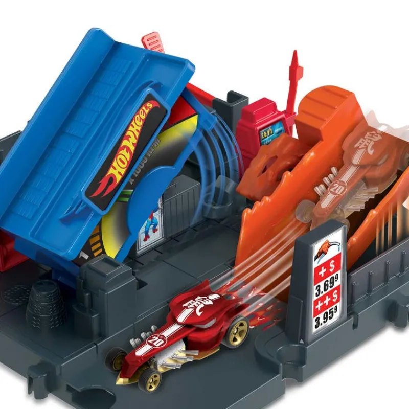Hot Wheels City Pista Estación de Gasolina<Mattel New