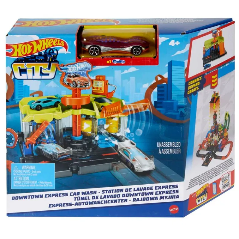 Hot Wheels City Set de Autolavado ¡Arma tu Ciudad!<Mattel Discount