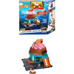 Hot Wheels City Set Heladería<Mattel Hot