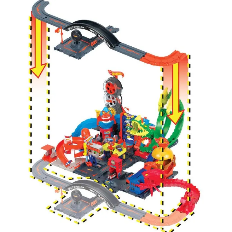 Hot Wheels City Set y Pista de Expansión ¡Arma tu Ciudad!<Mattel Sale