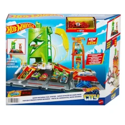 Hot Wheels City Súper Estación de Gasolina<Mattel Clearance
