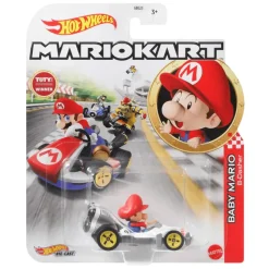 Hot Wheels Mario Kart Baby Mario Bdasher<Mattel Best