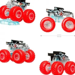 Hot Wheels Monster Truck Demolición Bone Shaker<Mattel Fashion