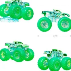 Hot Wheels Monster Truck Demolición Gunkster<Mattel Online