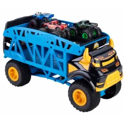 Hot Wheels Monster Truck Transportador con 3 Coches<Mattel Fashion
