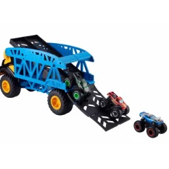 Hot Wheels Monster Truck Transportador con 3 Coches<Mattel Fashion