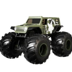 Hot Wheels Monster Truck Jeep Clear Escala 1:24<Mattel New