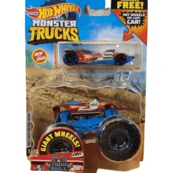 Hot Wheels Monster Truck Bone Shaker & DCC Set de 2 Vehículos<Mattel Fashion