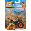 Hot Wheels Monster Truck Tiger Shark & Crushed Wagon<Mattel Outlet