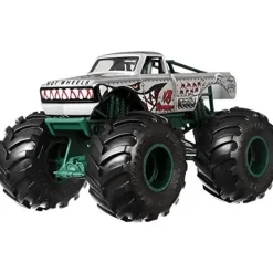Hot Wheels Monster Truck V8 Bomber & Crushed Sedan<Mattel Outlet