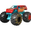Hot Wheels Monster Trucks Garbage Truck Escala 1:24<Mattel Hot