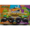 Hot Wheels Monster Trucks Tortugas Ninja 2 Pack Escala 1:64<Mattel Fashion
