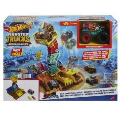 Hot Wheels Pista Arena de Demolición Reto de Salto<Mattel New