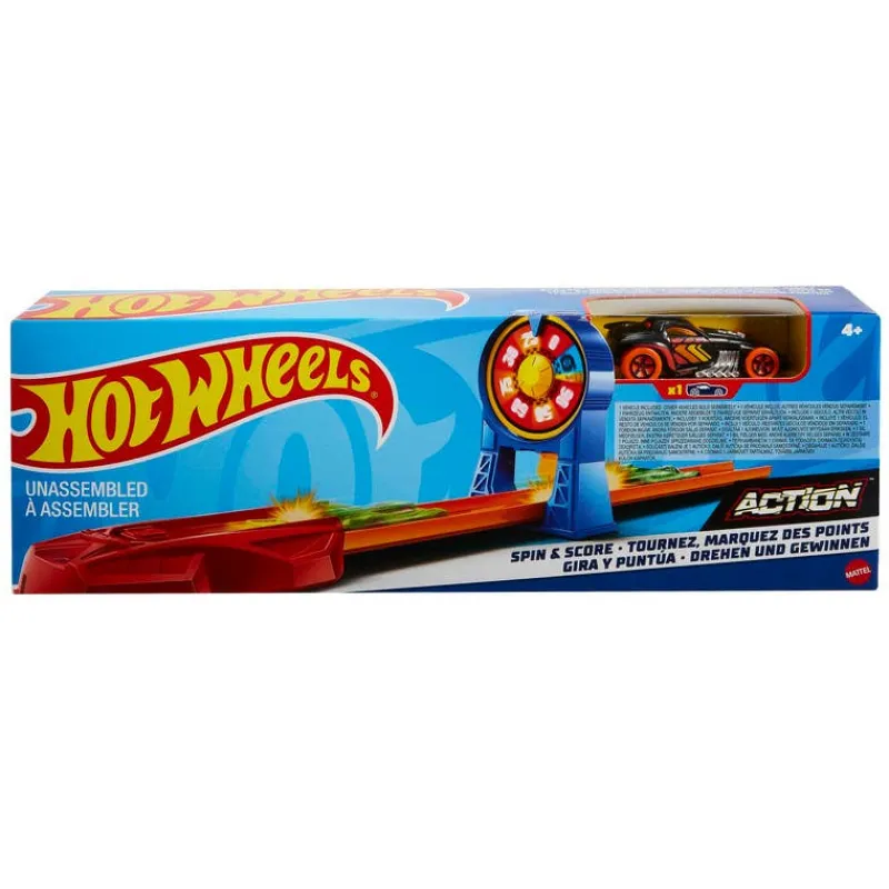 Hot Wheels Pista de Acrobacias con Lanzador y Auto de Carreras<Mattel New