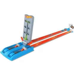 Hot Wheels Pista de Campeón de Recta de Aceleración con Lanzador y Auto de Carreras<Mattel Discount