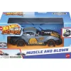 Hot Wheels Pull Back Speeders Muscle and Blown<Mattel Online