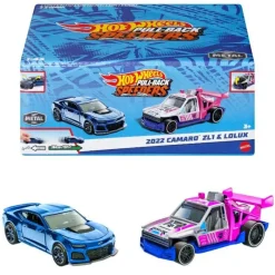 Hot Wheels Pull-Back Speeders 2 Pack Modelos: Camaro 2022, ZL1 Lolux, Cuentan con Sistema de Fricción<Mattel Discount