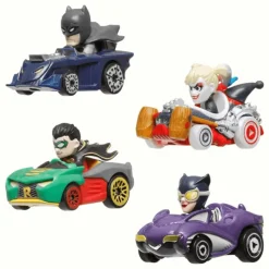 Hot Wheels RacerVerse DC Paquete con 4 Personajes HKD30<Mattel Sale