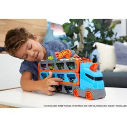 Hot Wheels Remolque Pista de Carreras para 30 Autos<Mattel Sale