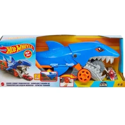 Hot Wheels Remolque Tiburón para 30 Autos<Mattel New