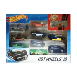 Hot Wheels Set de 10 coches-3<Mattel Outlet