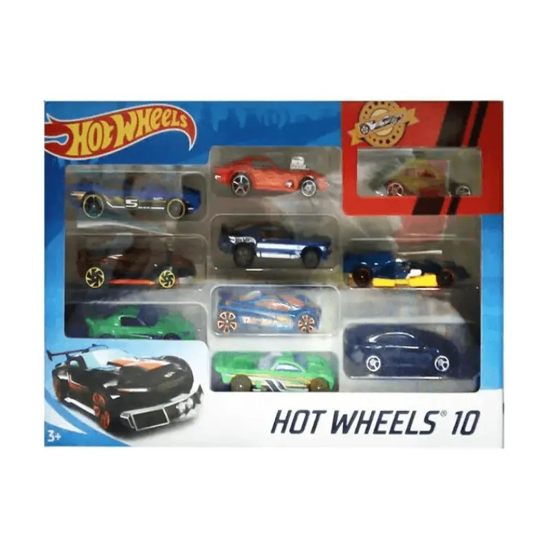 Hot Wheels Set de 10 coches-2<Mattel Clearance