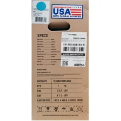 Moto Eléctrica Infantil Challenger 12 Plus Negro MB07PBLK<Hyper Gogo Discount