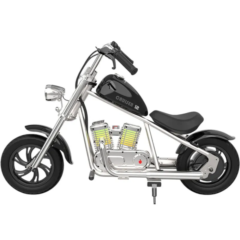 Moto Eléctrica Infantil Cruiser 12 Pro Negra MB03CBLK<Hyper Gogo Online