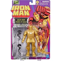 Iron Man Model 01 Gold Figura de Colección F9026<Hasbro Best