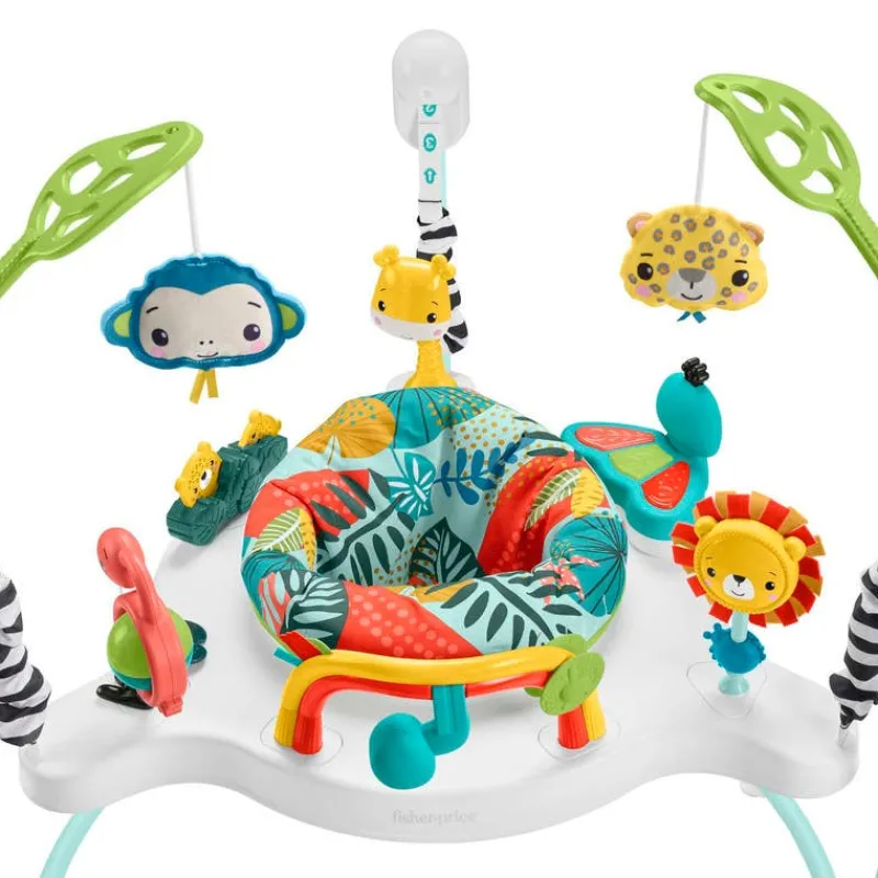 Juguete para Bebés Fisher-Price Silla Brincolin Saltos en la Jungla<Mattel Sale
