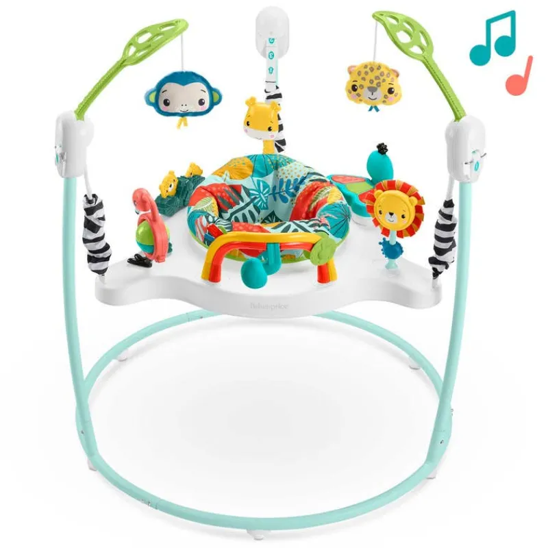 Juguete para Bebés Fisher-Price Silla Brincolin Saltos en la Jungla<Mattel Sale