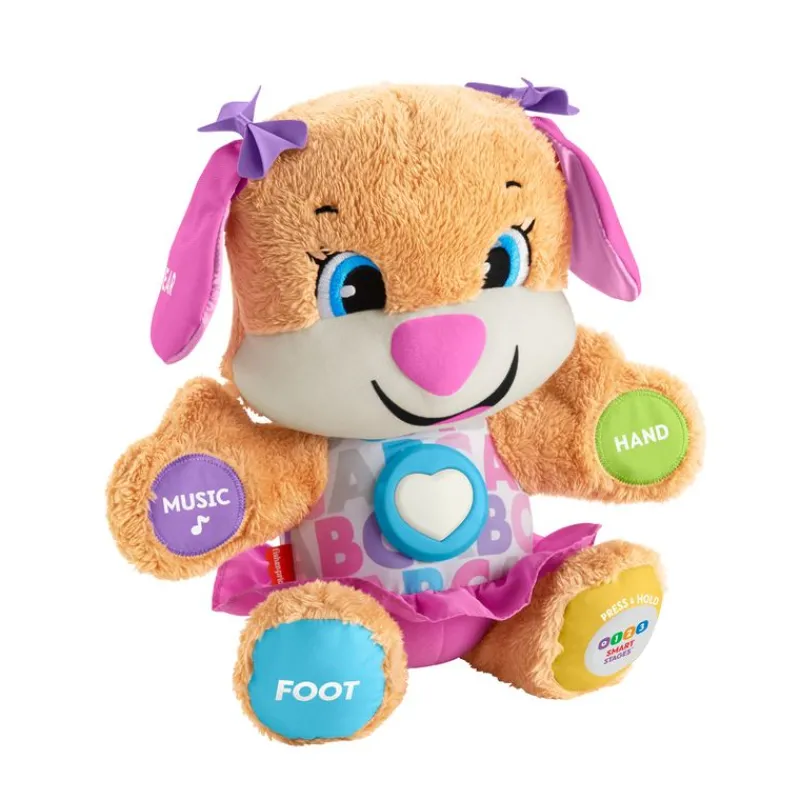 Juguete para Bebés Fisher-Price Hermanita Abrazable con Sonidos y Canciones con Etapas de Aprendizaje<Mattel Clearance