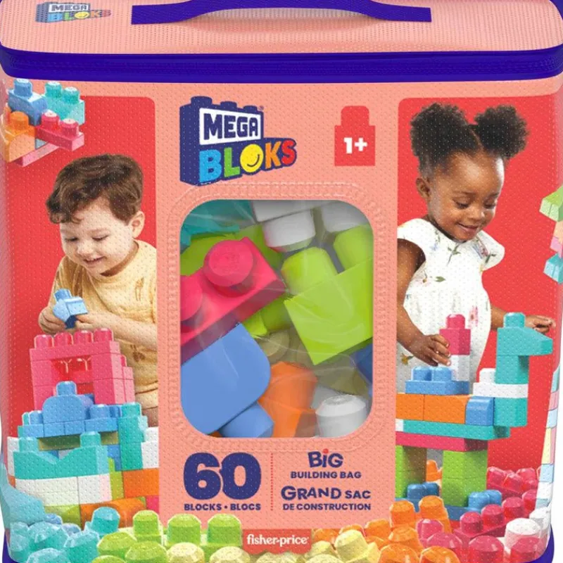 Juguete para Bebés Mega Bloks Bolsa de 60 Piezas-1<Mattel Clearance