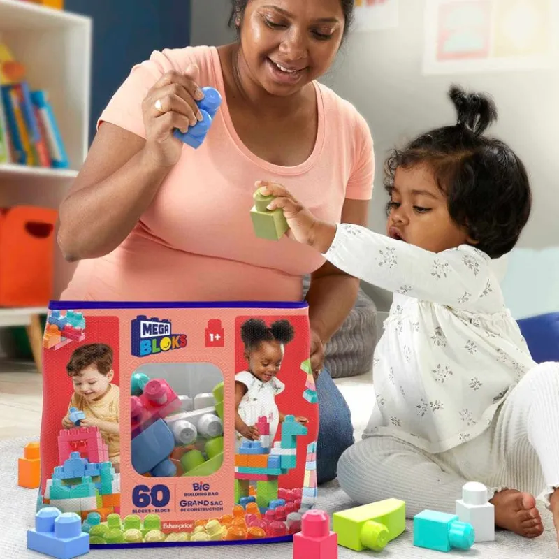 Juguete para Bebés Mega Bloks Bolsa de 60 Piezas-1<Mattel Clearance