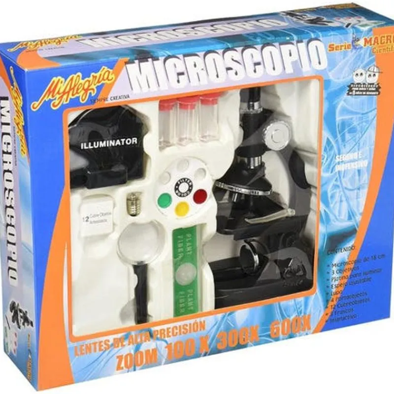 Juguetes Mi Alegría Microscopio Plus 100X 300X 600X 1204<Mi Alegria Online