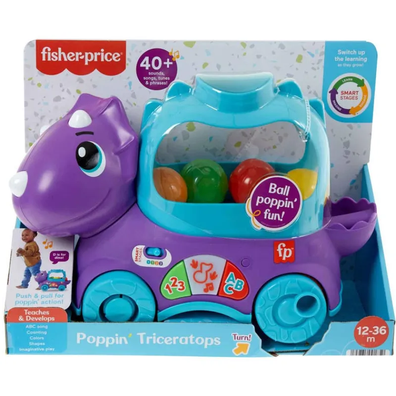 Juguetes para Bebés Fisher-Price Dino Pelotitas<Mattel Hot