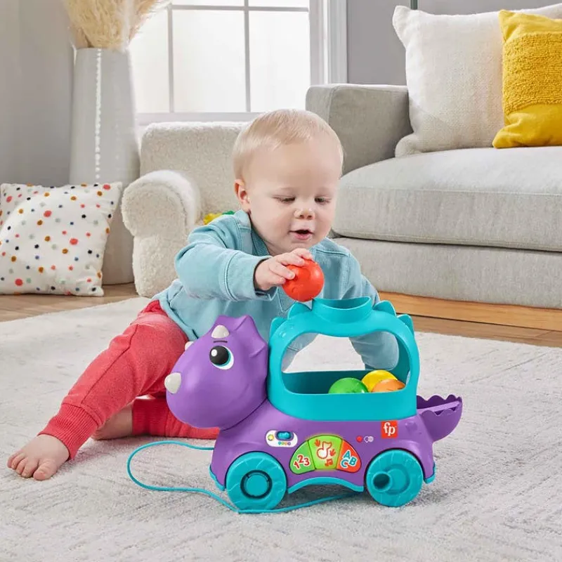 Juguetes para Bebés Fisher-Price Dino Pelotitas<Mattel Hot