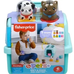 Juguetes para Bebés Fisher-Price Mis Bloques de Mascotas<Mattel New